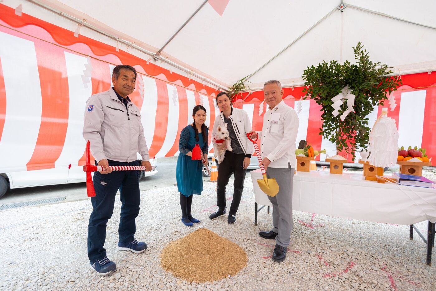 地鎮祭 Ground-breaking ceremony